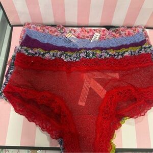 Victoria's Secret  Lace Cheeky Panties